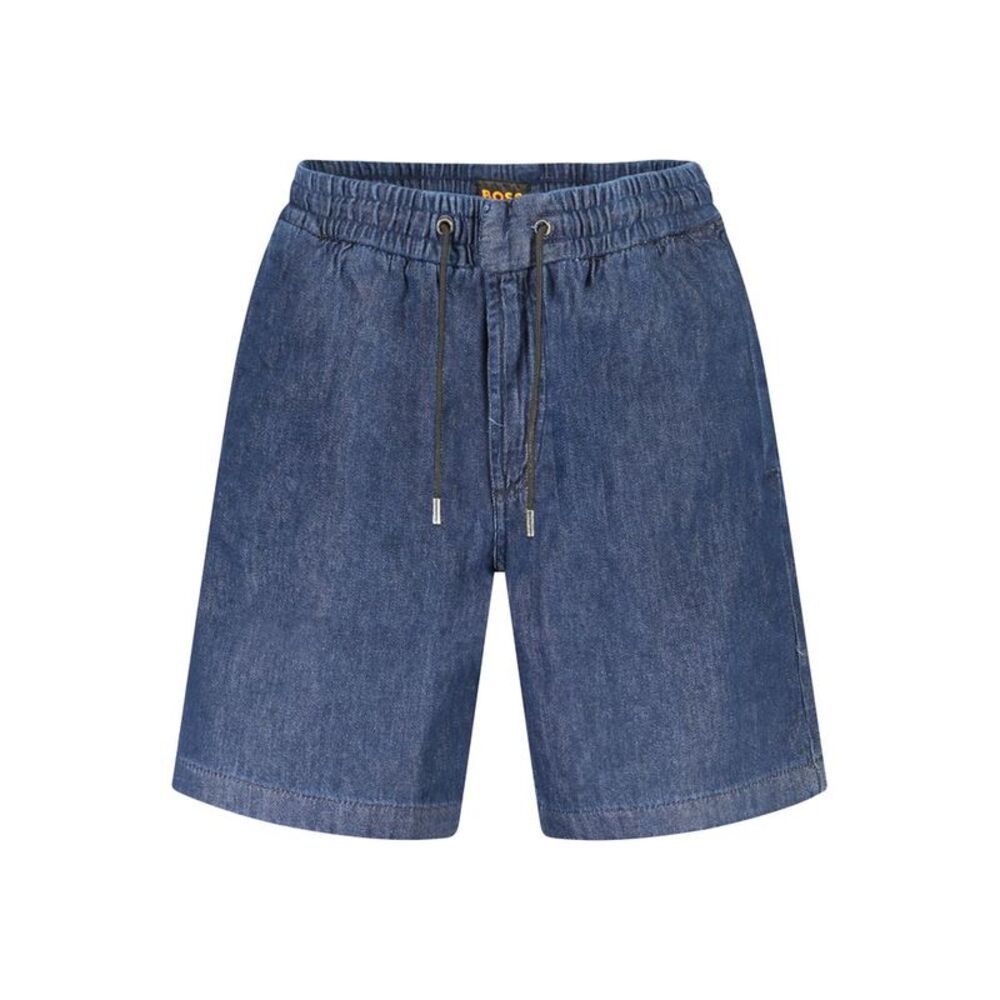 Hugo Boss Blue Cotton Men's Jean Men's Shorts